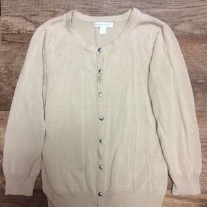 Cream cardigan